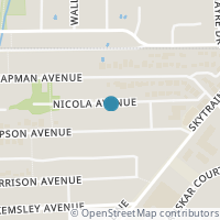 Map location of 630 NICOLA AVENUE, Coquitlam, BC V3J7T7