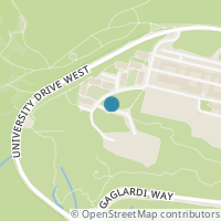 Map location of  