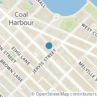 Map location of 608 1331 W GEORGIA STREET, Vancouver, BC V6E4P1