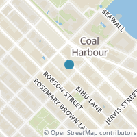 Map location of 4D 1500 ALBERNI STREET, Vancouver, BC V6G3C9