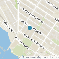 Map location of 410 255 W 1ST STREET, North Vancouver, BC V7M3G8