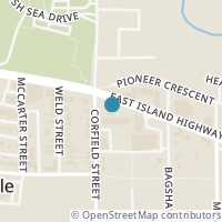 Map location of  