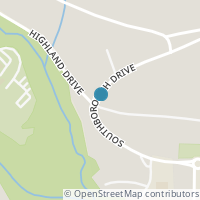 Map location of  