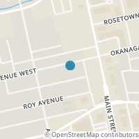 Map location of 52 OKANAGAN Avenue W, Penticton, BC V2A3K9