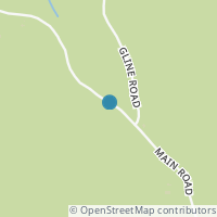 Map location of  