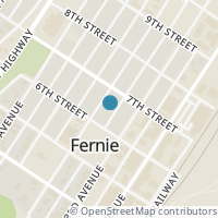 Map location of 642 4TH Avenue, Fernie, BC V0B1M0