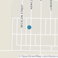 Map location of 34 Newcombe STREET, Manor, SK S0C1R0