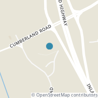 Map location of  