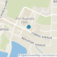 Map location of  