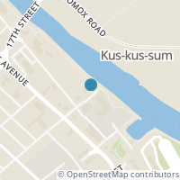 Map location of  