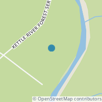 Map location of  