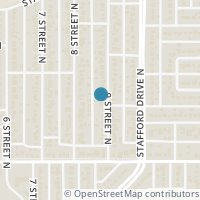 Map location of 1014 9 Street N, Lethbridge, AB T1H1Z9