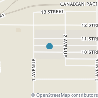 Map location of 135 10 Street, Fort Macleod, AB T0L0Z0