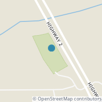 Map location of  