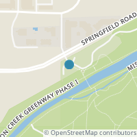 Map location of  