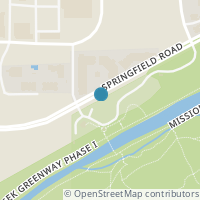 Map location of  