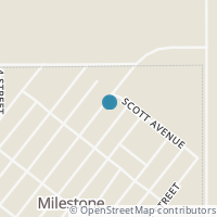 Map location of 328 Main STREET, Milestone, SK S0G3L0