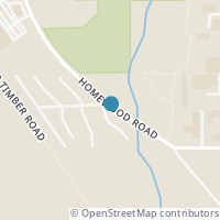 Map location of  