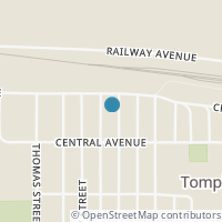 Map location of 4 1st STREET, Tompkins, SK S0N2S0