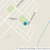 Map location of  