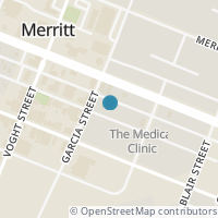 Map location of 2125 Granite Avenue, Merritt, BC V1K1B8