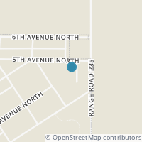 Map location of 506 6A Street N, Champion, AB T0L0R0