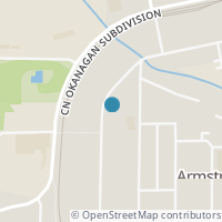 Map location of 3220 Patterson Street, Armstrong, BC V0E1B0