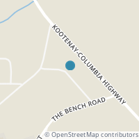 Map location of  