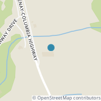 Map location of  