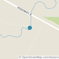 Map location of  