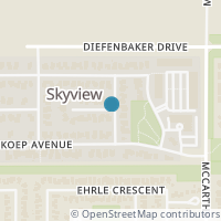 Map location of 6005 Eagles COVE, Regina, SK S4X0H5