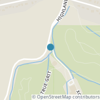 Map location of  