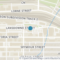 Map location of 629 LANSDOWNE Street Unit# 205, Kamloops, BC V2C1Y6