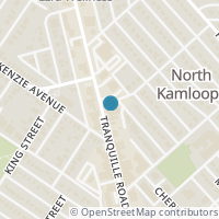 Map location of  