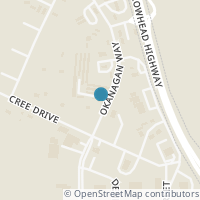 Map location of  