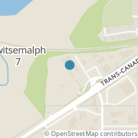 Map location of  