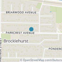 Map location of 2322 Parkcrest Avenue, Kamloops, BC V2B4Y3