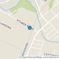 Map location of  