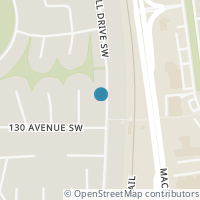 Map location of 431 Cantrell Drive SW, Calgary, AB T2W2K8