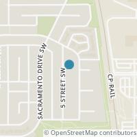 Map location of 1, 10816 5 Street SW, Calgary, AB T2W1Y6