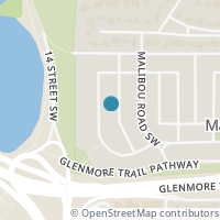 Map location of 82 Massey Place SW, Calgary, AB T2V2G8