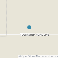 Map location of  