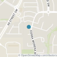 Map location of 646 Sierra Morena Court SW, Calgary, AB T3H3C3