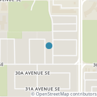 Map location of 3036 33A Street SE, Calgary, AB T2B0W2