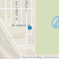 Map location of 2908 17 Street SE, Calgary, AB T2G3W3