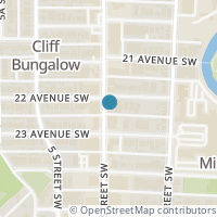 Map location of  