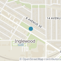 Map location of 204, 1526 9 Avenue SE, Calgary, AB T2G0T7