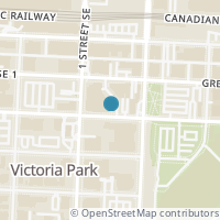 Map location of 2103, 220 12 Avenue SE, Calgary, AB T2G0R5