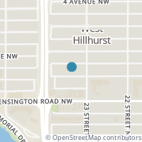 Map location of 2416 1 Avenue NW, Calgary, AB T2N0B9