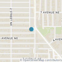 Map location of 110, 355 5 Avenue NE, Calgary, AB T2E0K9